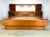 Mid Century Danish Modern Teak Queen Size Bed Set / Headboard / Nightstands by Torring Mobelfabrik For Sale - Image 10 of 12