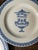 Collection of Three (3) Blue and White Asian Decorative 10 5/8” Plates For Sale - Image 4 of 7