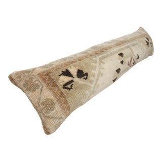 Mid 20th Century Handmade Home Decor Vintage Rug Pillow Cover For Sale