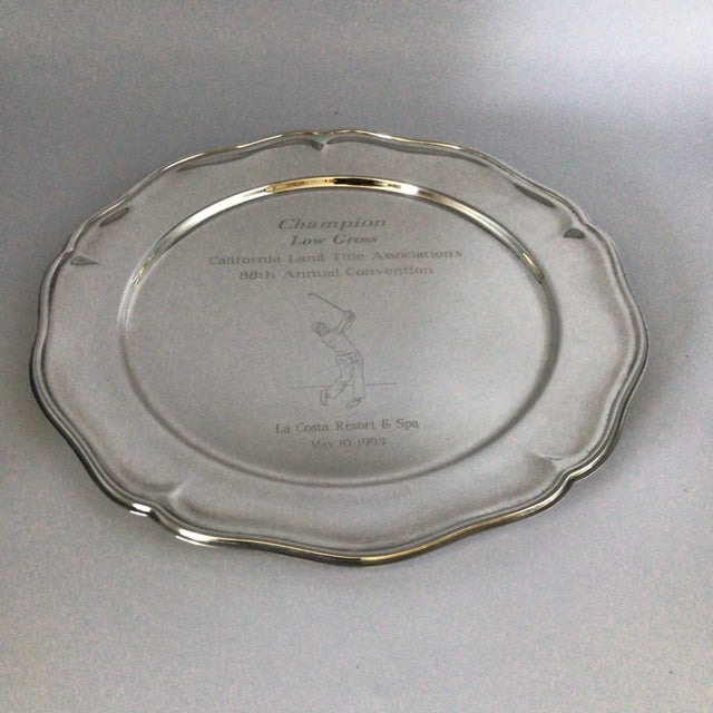 The set consists of 1 Winners trophy from May 14, 1997 Rancho Mirage California. 1 Low Gross trophy from La Casta Resort...