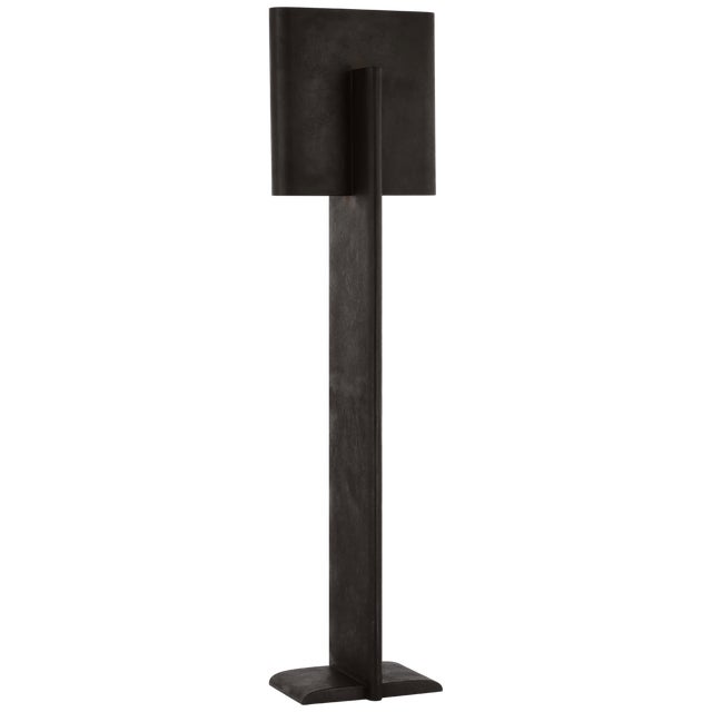 Modern Kelly Wearstler by Visual Comfort Signature Lotura 72" Intersecting Floor Lamp in Museum Black For Sale - Image 3 of 3