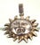 Sergio Bustamante Sergio Bustamante Sterling Silver & Gilt Sun Face Pendant Limited Edition 6/99 For Sale - Image 4 of 18