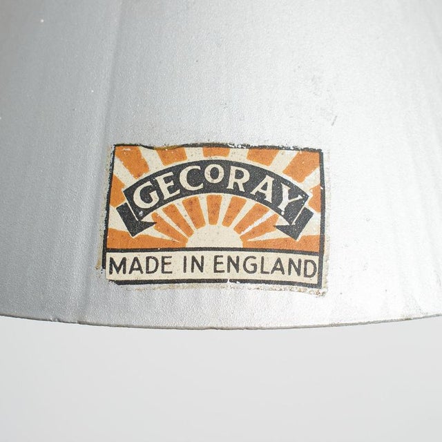 Antique Gecoray Pendant Light in Mirrored Mercury Glass from GEC, 1920s For Sale - Image 4 of 8
