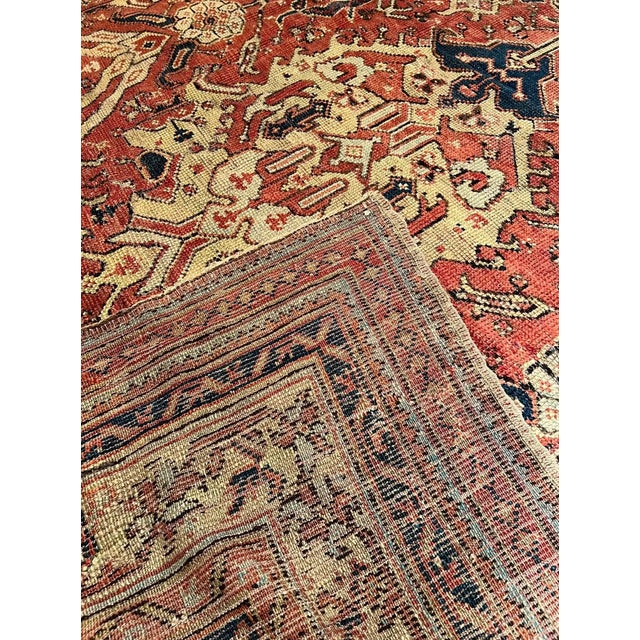 Early 20th Century Antique Turkish Oushak Rug For Sale - Image 4 of 4