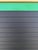 Wood Matthew Reeves Contemporary Black and Green Linear Abstract Geometric Groove Painting, 2022 For Sale - Image 7 of 9