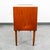 Mid Century Danish Modern End Table Side Entryway Teak 3 Drawers Wood Cabinet For Sale - Image 4 of 12