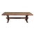 Antique Rustic Country French Trestle Coffee Table For Sale