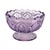 Glass Eapg Sun Purple Salesman Sample Punch Bowl, 3.5" (Bryce Higbee, 1905) For Sale - Image 7 of 11