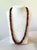 Gorgeous Baltic Amber hand nodded, beaded necklace. Length: 28"