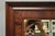 Late 19th Century Antique American Empire Crotch Mahogany Wood Frame Rectangular Wall Mirror For Sale - Image 5 of 14