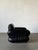 Mid-Century Modern 1970s “Hannibal” Black Leather Armchair for Isku, Finland – Original Leather For Sale - Image 3 of 4