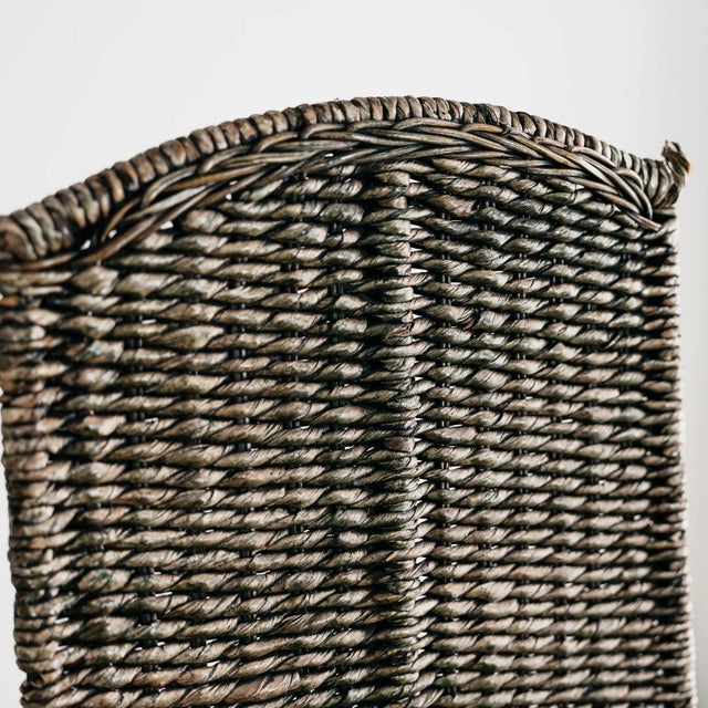 S Chair in Banana Leaf Rope by Marzio Cecchi for Studio Most, 1970s For Sale - Image 9 of 12