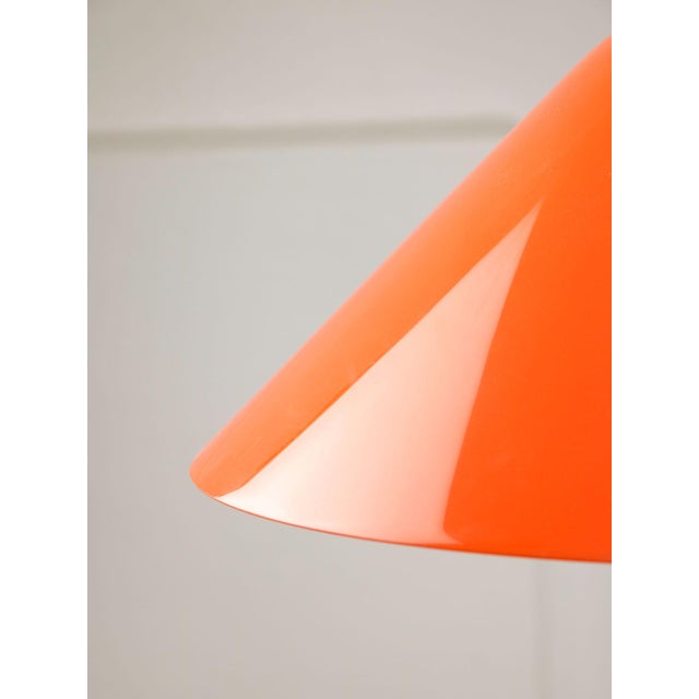 Mid-Century Modern Mid-Century Modern Orange Pendant Lamp from Guzzini, 1960s For Sale - Image 3 of 18