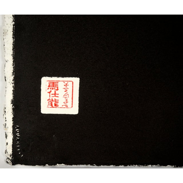 White Lily - Minimalist Pop Art Screenprint by David Mar For Sale In Monterey, CA - Image 6 of 8