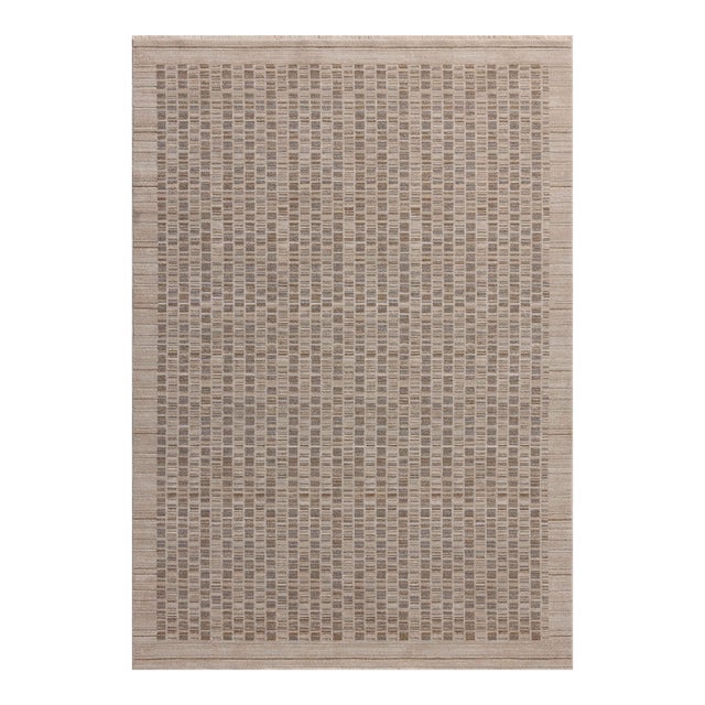 Amber Lewis x Loloi Cali Natural / Slate 7'-10" x 10' Area Rug For Sale