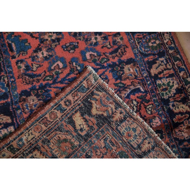 Traditional Vintage Lilihan Rug Runner - 3' x 5'9" For Sale - Image 3 of 8