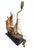 Vintage Mid-Century Handcrafted Chinese Junk Boat Table Lamp For Sale - Image 4 of 12
