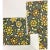 Green Flower Power Fabric Remnants 70’s For Sale - Image 8 of 11
