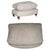 Serpentine Front Feather Filled Cushion Top Ottoman, 2010 For Sale - Image 16 of 16