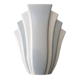Vintage Mar Kel Large Art Deco Vase For Sale