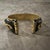 1930 Antique Jean Painlevé Art Deco Bakelite and Brass Seahorses French Bracelet For Sale - Image 6 of 14