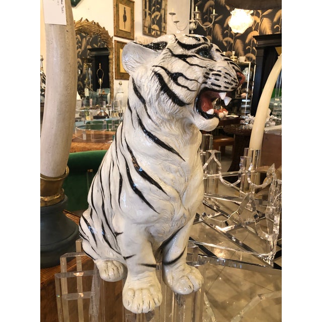 Vintage Hollywood Regency White Tiger Large Statue Chairish Последние твиты от hollywood tiger (@hollywoodtiger). vintage hollywood regency white tiger large statue