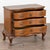 Late 18th century small Danish Rococo chest of three drawers, crafted in oak. The chest features a graceful curved Rococo...