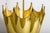 Hollywood Regency Polished Brass Umbrella-Shaped Stand For Sale - Image 4 of 6