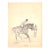 Original 1944 Pencil Drawing From Hi, Guy! The Cinderella Horse by Paul Brown 37 For Sale