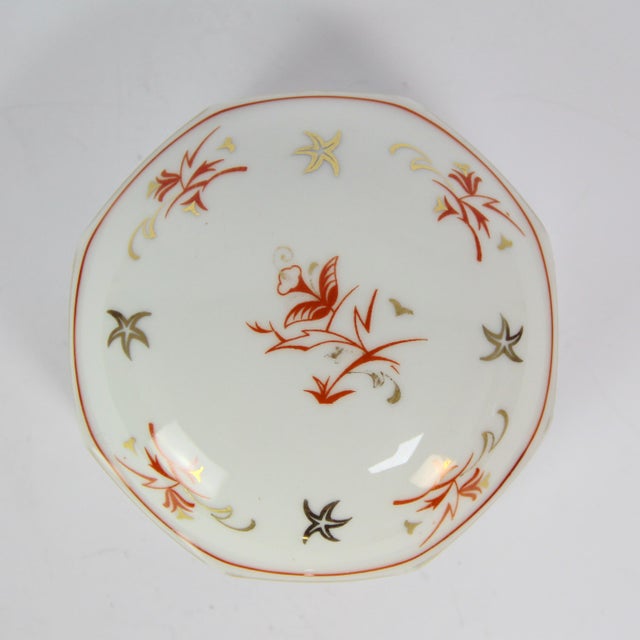1930s Art Deco Porcelain Box, Bavaria, 1930s For Sale - Image 5 of 6