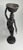 Metal Tribal Female Solid Bronze Finish Figurine For Sale - Image 7 of 12