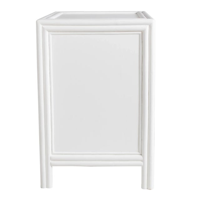 Not Yet Made - Made To Order Capri End Table in White For Sale - Image 5 of 7