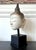 Traditional Large Extraordinary Antique Burmese Marble Buddha Head Display Stand For Sale - Image 3 of 16