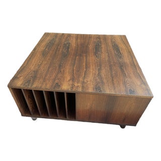 1960s Dansk Design ‘Cubus’ Coffee Table by Peter Løvig Nielsen in Rosewood For Sale