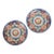 Pair Small Imari Plates For Sale