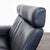 Black Stressless Arion Black Leather Loveseat With Adjustable Headrests For Sale - Image 8 of 10