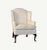 Wood Upholstered Armchair Queen Ann Style For Sale - Image 7 of 8