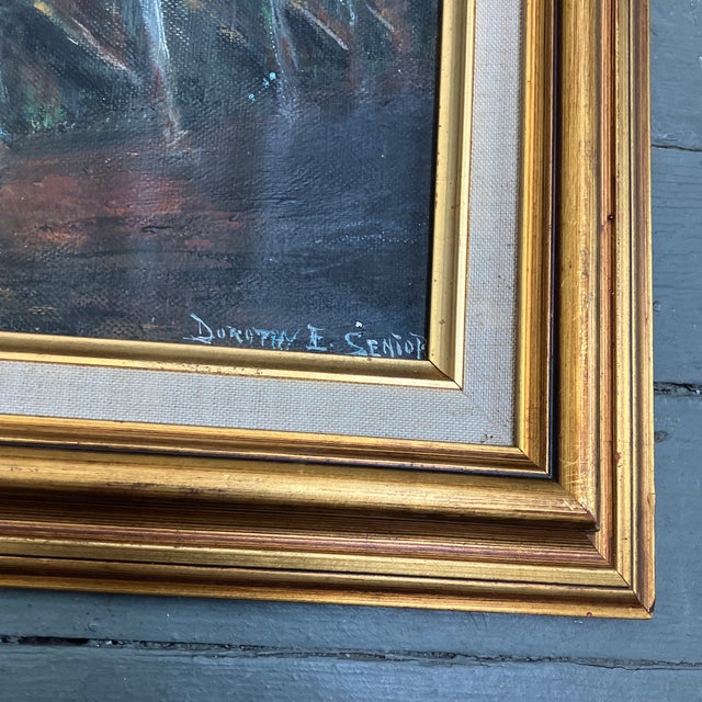 1970’s original shoreline pier painting. Signed and framed. Measures 16x12 or approximately 20.5x16.5 framed. Check out my...