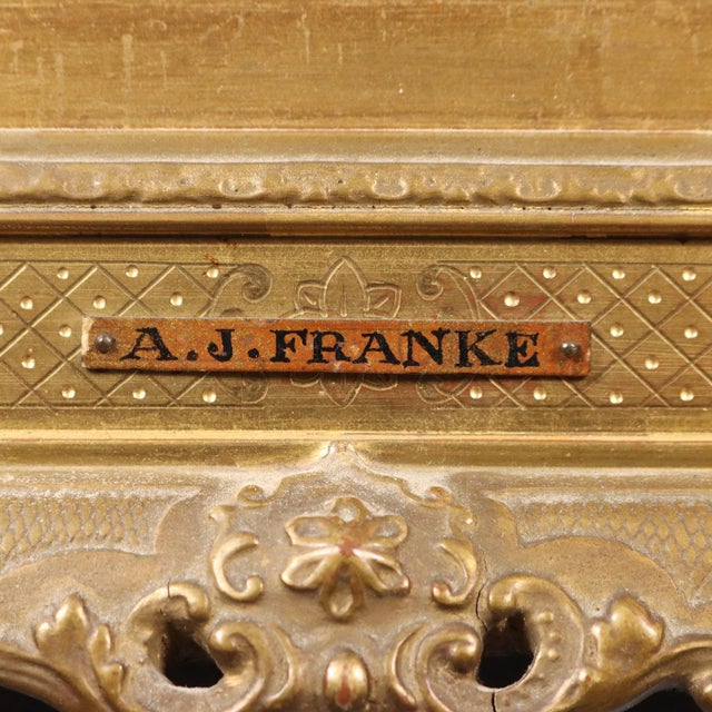 Albert Joseph Franke, Oil on Panel, Framed For Sale - Image 9 of 13