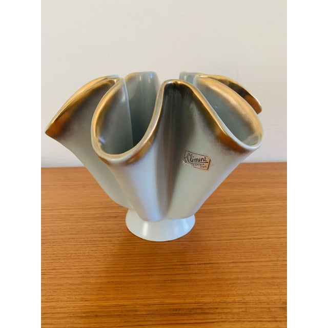 Mid-Century Modern French Ceramic Vase by B. Letalle for Saint-Clément, 1950s For Sale - Image 17 of 18
