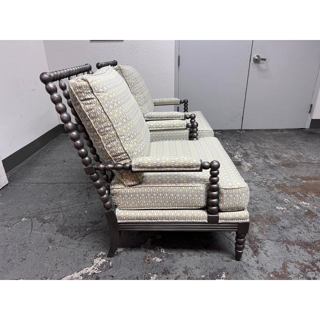 Ethan Allen Brant Arm Chairs, a Pair Chairish