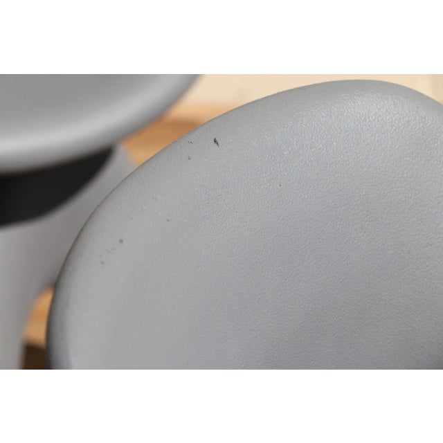 Vintage Set of 6 John Gale Rotocast Plastic Swivel Armchairs | Space Age 1960s For Sale - Image 11 of 18