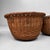 Brown Vintage Japanese Bamboo Baskets, 1960s, Set of 3 For Sale - Image 8 of 9