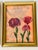 1970s 1970s Pair Abstract Floral Original Small Paintings in Gold Frames For Sale - Image 5 of 6