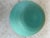 Modern Large Handmade 13” Teal Bamboo Bowl For Sale - Image 3 of 6