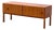 Mid-Century Modern Danish Teak Lowboard with Four Drawers, 1960s For Sale