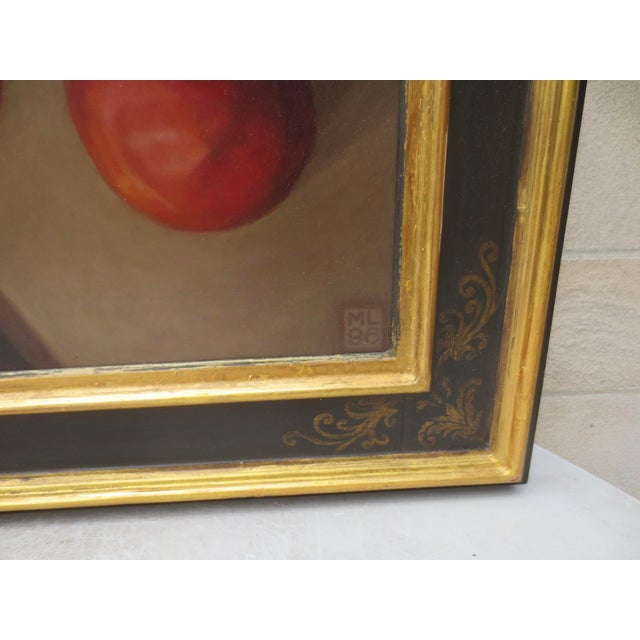 1990s Michael Leonard Painting Pomegranates 1996 For Sale - Image 5 of 13