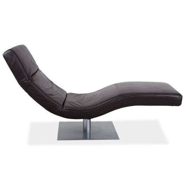 Leather Lounger in Brown with Manual Function by Willi Schillig For Sale - Image 13 of 17