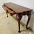 Chippendale Hekman Oyster Burl Console Table With Queen Anne Legs, Burl Walnut Hall Table For Sale - Image 3 of 10