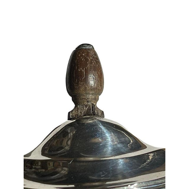 Dutch Silver Chocolate Pot Set, by Kempen & Sons, 1918, Set of 3 For Sale - Image 14 of 15